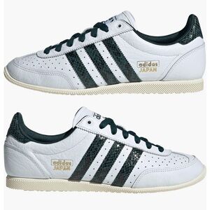 adidas Japan White Sneakers with Black Stripes